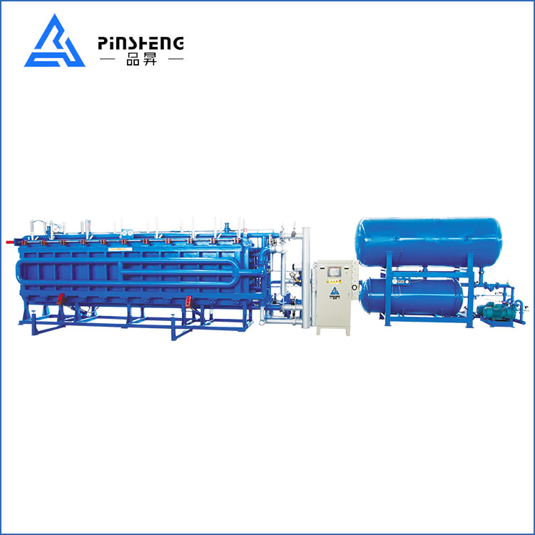 Thermocol EPS -lohkon muovauskone